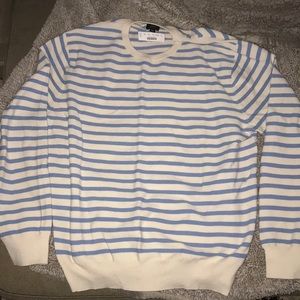 J.crew striped sweater crew neck xxl